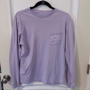 Lavender Vineyard Vines Long Sleeve Tee